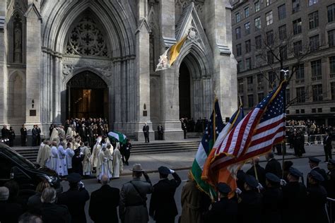 Officers Funeral Recalls A Rougher New York And One Mans Forgiveness