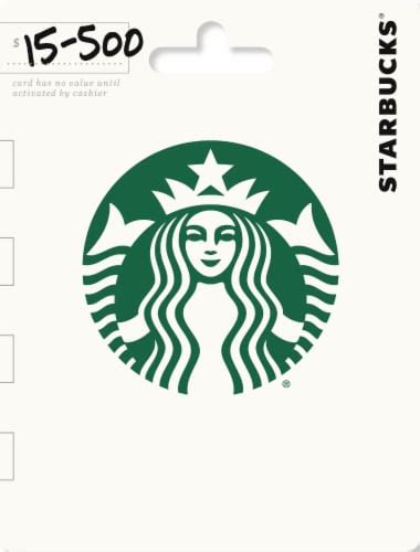 Starbucks 15 500 Gift Card Activate And Add Value After Pickup 0