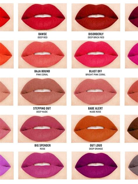Lips Matte Lipstick Shades Best Lipstick Color Lipstick Colors