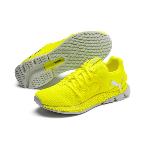 Puma Rubber Hybrid Sky Lights Mens Running Shoes In 01 Yellow For