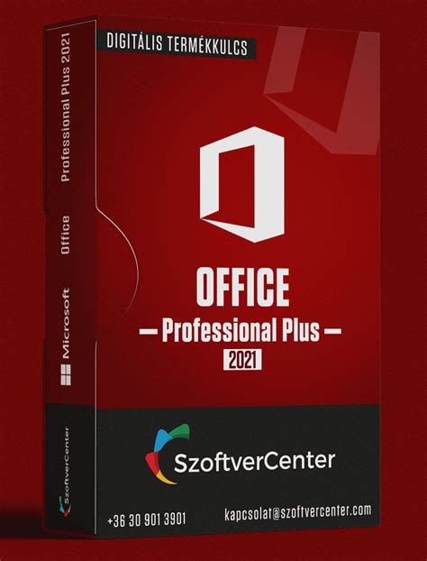 Microsoft Office 2021 Professional Plus Szoftvercenter