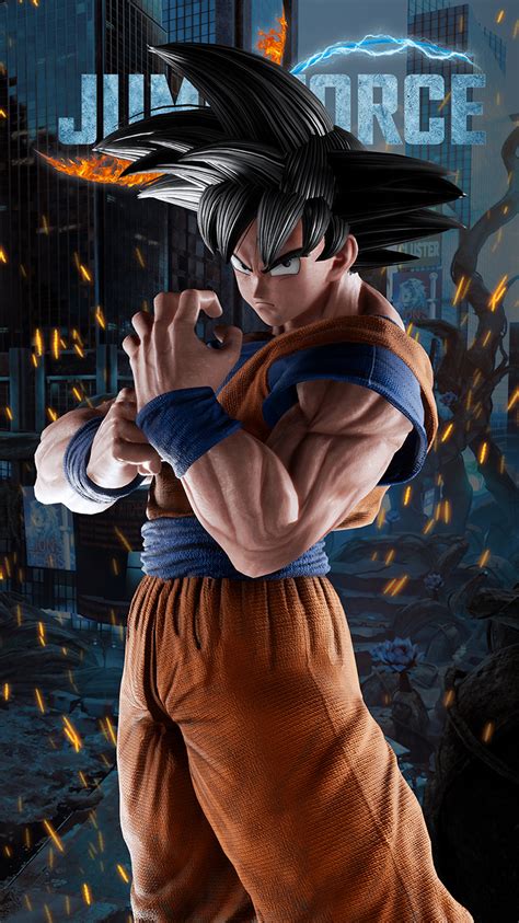 Jump Force Goku Wallpapers Cat With Monocle