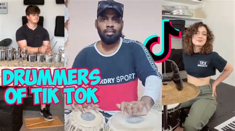 Drummers Of Tik Tok Compilation 2 Youtube