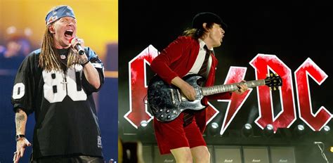 Angus young & roger federer, roland garros 2015, music and sport. AC/DC, il nuovo cantante è... Axl Rose? - GQItalia.it