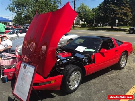 Neapolitan Thrill — A Car Of Mine 1995 Red C4 Corvette Coupe