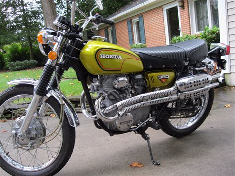 Restored Honda Cl350 1972 Photographs At Classic Bikes Restored