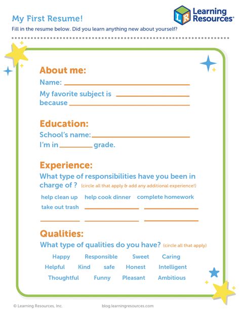 Take Your Child To Work Day Printables Teacher Direct