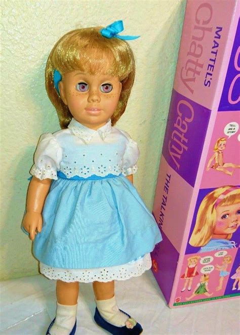 Chatty Cathy She Was Made By Mattel A 1960 Prototype With Strawberry Blonde Hair And Blue