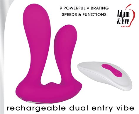 Adam Eve Rechargeable Dual Entry Vibe