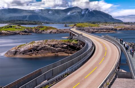 Experience The Atlantic Road Trip In Norway Snow Addiction News