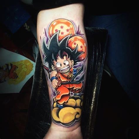 Goku Tattoo Done By Brandontattoos To Submit Your Work Use The Tag