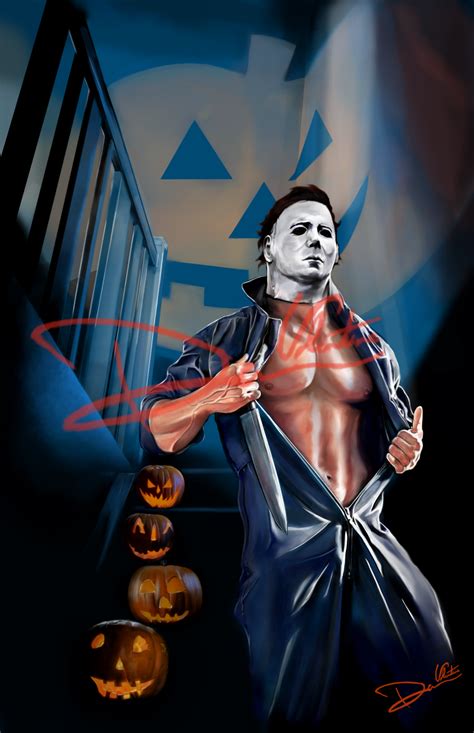 Michael Myers Halloween Hunks Of Horror Pinup By Cordy5by5 On Deviantart