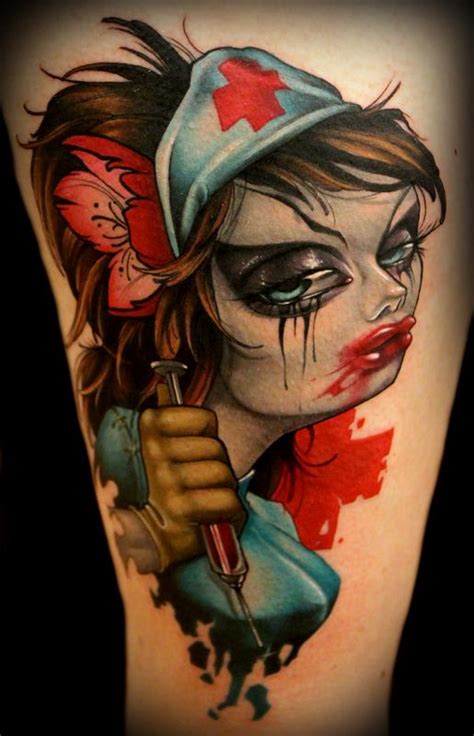 20 Nurse Tattoo Images Pictures And Inspirational Ideas