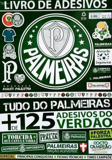 Livro Livro De Adesivos Palmeiras Tudo Do Palmeiras Livros De Esporte Magazine Luiza