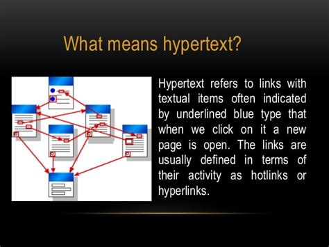 How Can Use A Hypertext Hypermedia And Multimedia