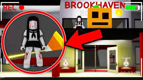 In The New Brookhaven 🏡rp Halloween Update I Found This Roblox