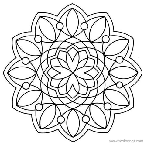 Boy scout camping coloring pages. Rangoli Coloring Pages to Feel Generosity - XColorings.com