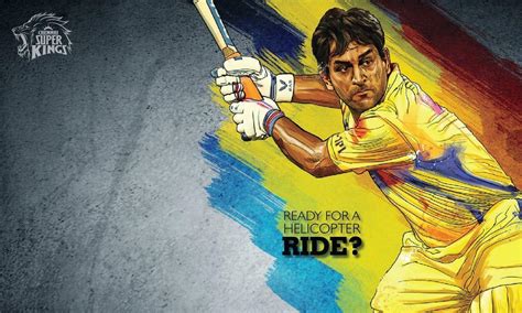 Csk Dhoni Wallpapers Wallpaper Cave