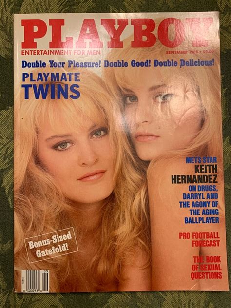 Playboy Magazine September 1989 Etsy