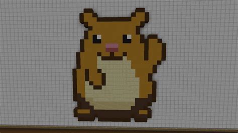 Hamster Pixel Art