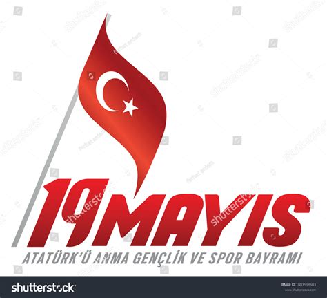 Republic Turkey Official National Days Festivals Stock Vector Royalty