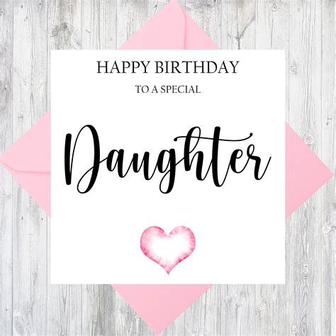 Printable Birthday Cards Daughter Printable Birthday Cards Birthday