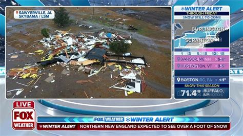 Deadly Tornado Rips Through Alabama As Severe Storms Battered Southeast