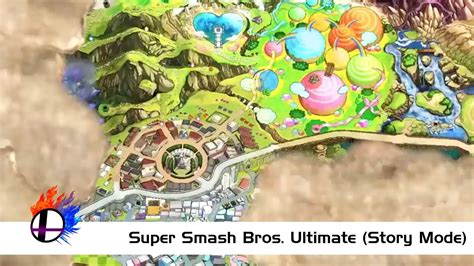 Super Smash Bros Ultimate Story Mode Maps Youtube