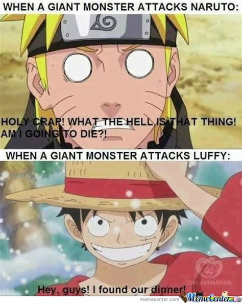 Luffynaruto One Piece Funny One Piece Meme One Piece Anime