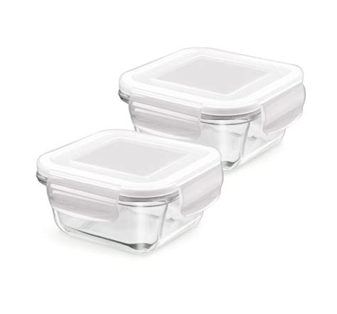 Buy Store Fresh Square Glass Containers Online Treo By Milton