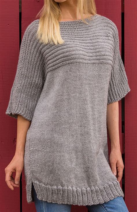 Free Easy Knitting Patterns For Womens Sweaters Free Knitted Sweater
