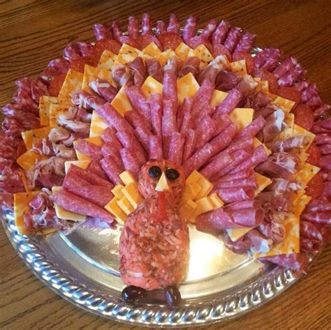 Thanksgiving Meat Platter Thanksgiving Platter Thanksgiving Appetizers