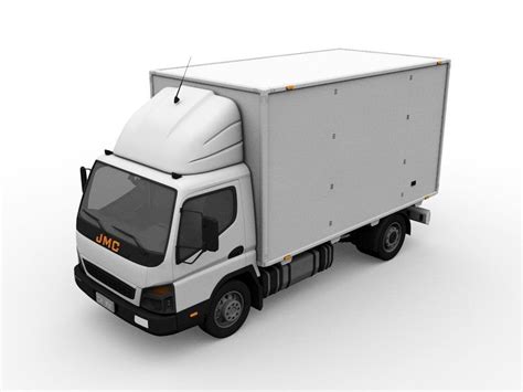 Jmc Van Truck 3d Model 3ds Max Files Free Download Cadnav