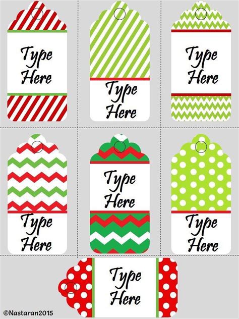 Pin On Christmas Labels And Tags