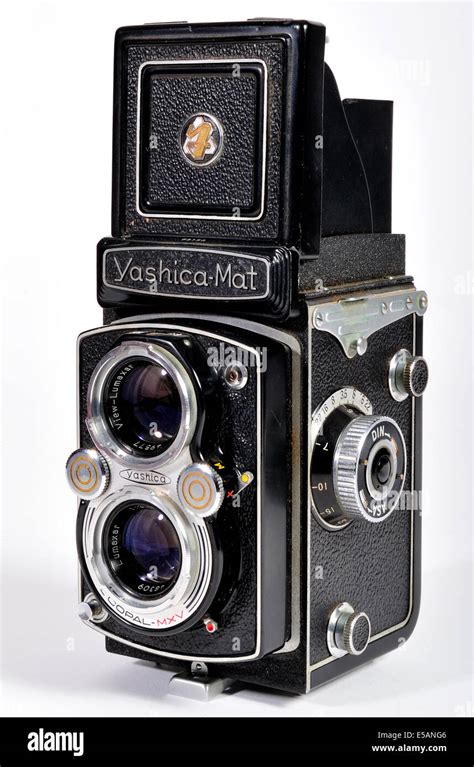 Vintage 1950s Yashica Mat Twin Lens Reflex Camera Hi Res Stock