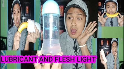 How To Use Lubricant And Fleshlight Paano Ba Gamitin Ang Mga Ito Gamit Ang Banana Ko 😂🤣😁