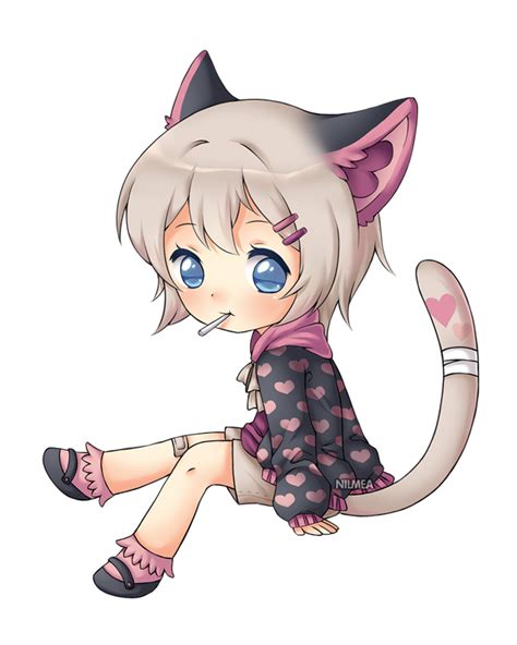 Catgirl Anime Png Fwdmy