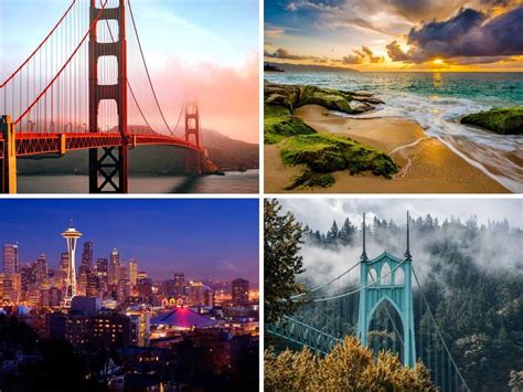 Beautiful Places To Visit On The West Coast Usa