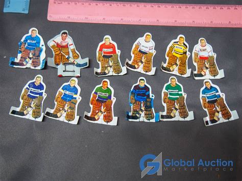 Original Box Extra Tin Hockey Players For Munro Hockey Game
