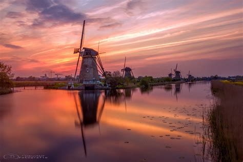 Hd Wallpaper The Netherlands Netherlands Night Channel River Water