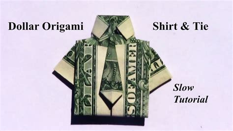Dollar Bill Origami Shirt Frewbrodrick