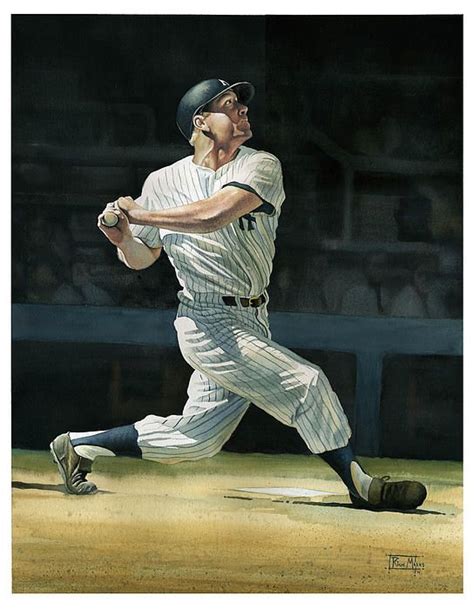 The Mick By Rich Marks The Mick New York Yankees Football Images