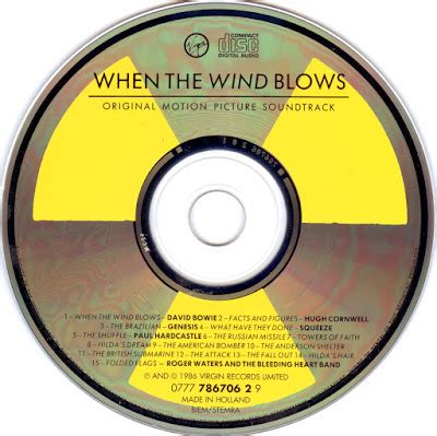 Pink Floyd Ilustrado When The Wind Blows Soundtrack C D U K