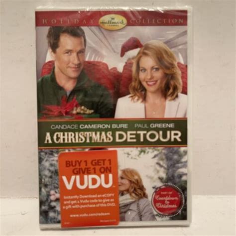 A Christmas Detour Dvd Hallmark Holiday Collection Candace Cameron New