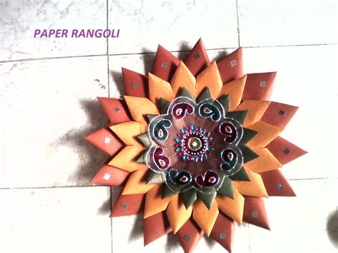 Asmis Creations Paper Rangoli