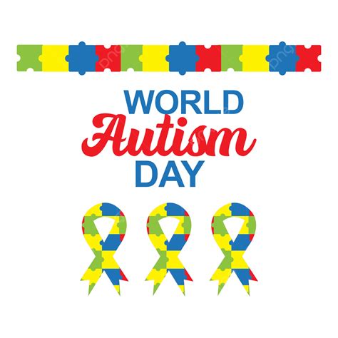 Diseño Vectorial Del Día Mundial Del Autismo Png Autismo Consciencia