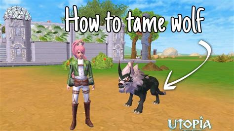 How To Tame Wolf Cara Menangkap Wolf Utopia Origins Youtube