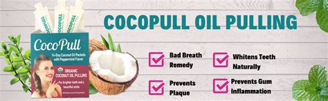 Cocopull Organic Oil Pulling With Coconut Oil And