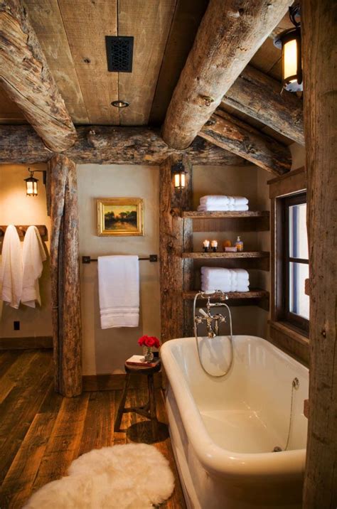 Rustic Elegance Re Defined In A Big Sky Mountain Retreat Log Cabin