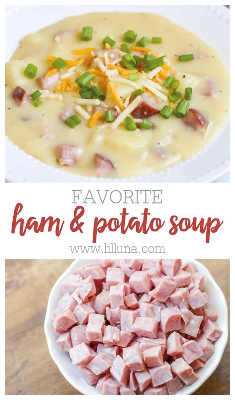 Cheesy Ham And Potato Soup Recipe